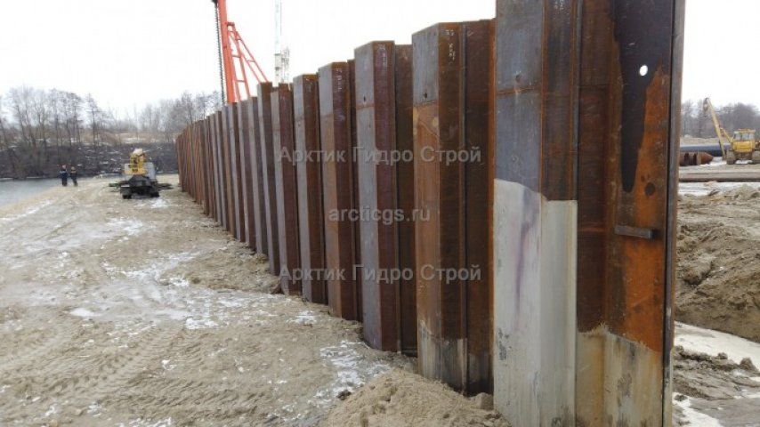 Устройству шпунта длиной 19м на Курской АЭС-2 в Курчатове